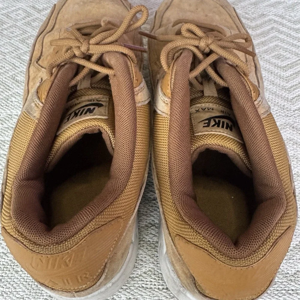 Size 11.5‎ - Nike Air Max 90 Ultra 2.0 Wheat (2018) Sneaker 924447-700 Beige